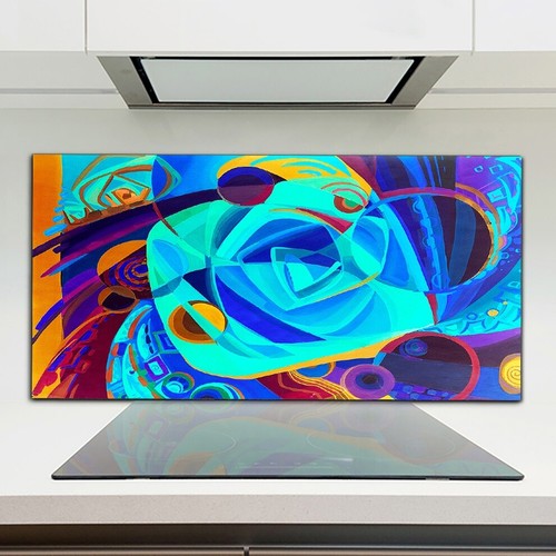 Cucina splashback vetro - cucina,